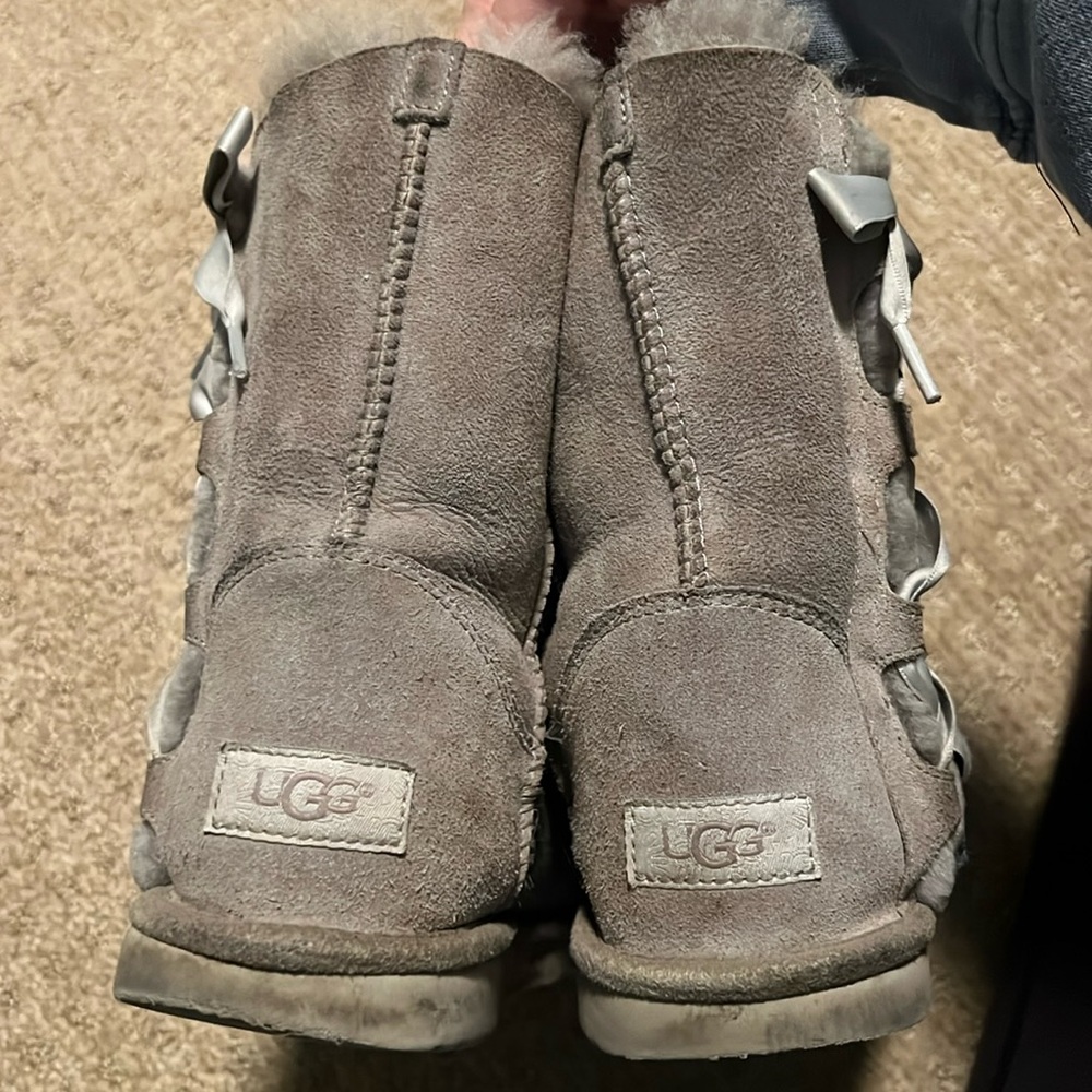 UGG ribbon boots